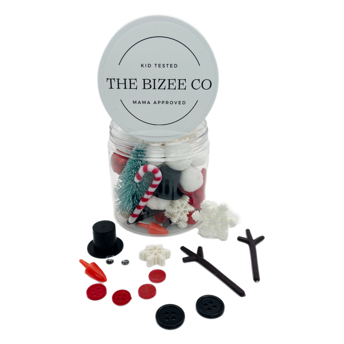 Snowman Bizee Jar
