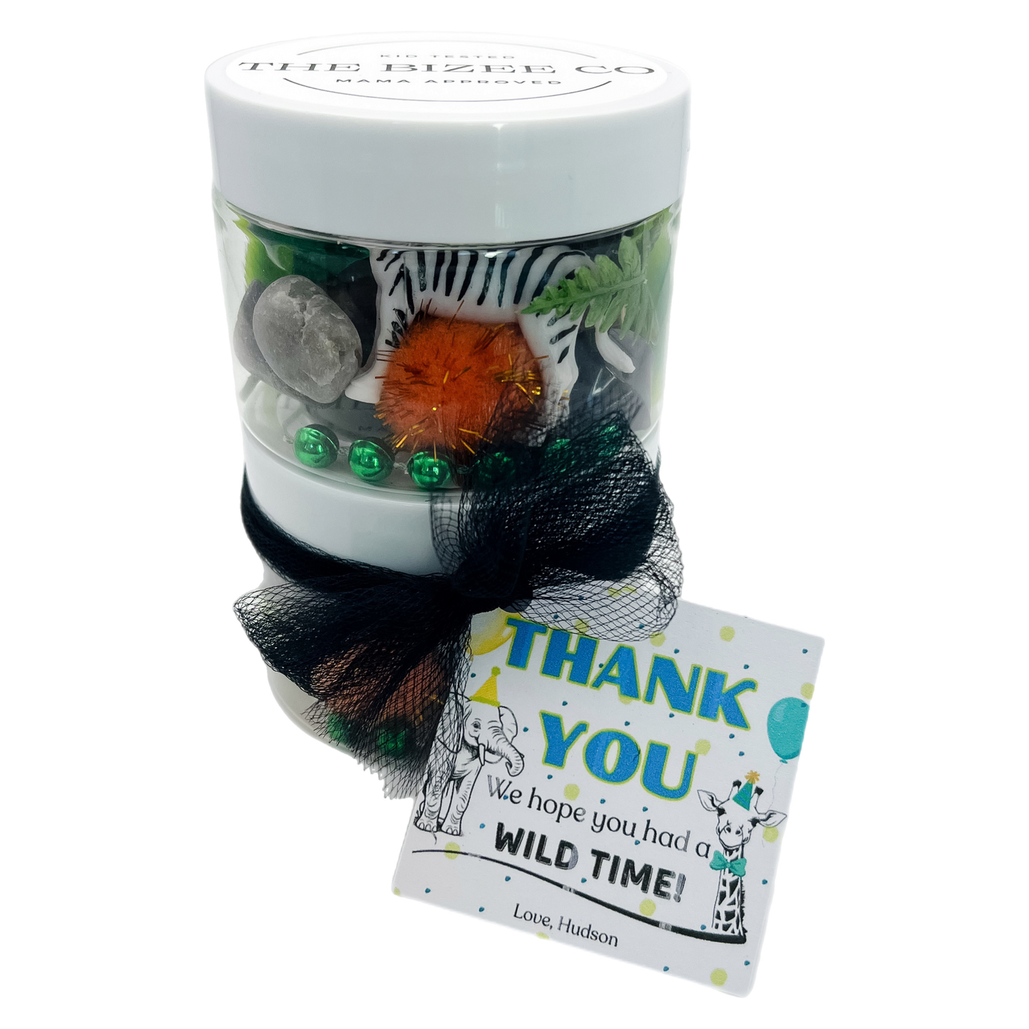 Zoo Party Favor Bizee Jar