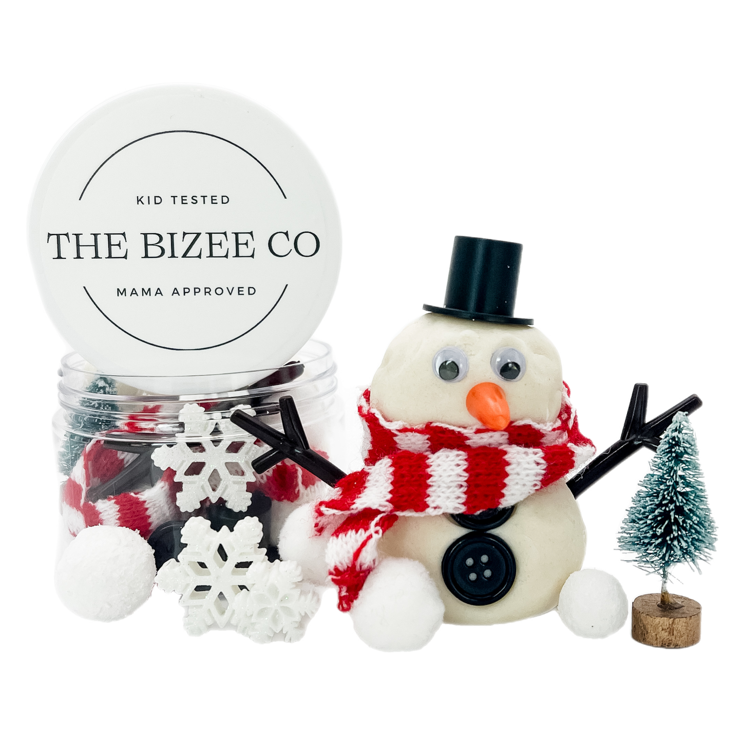 Snowman Bizee Jar