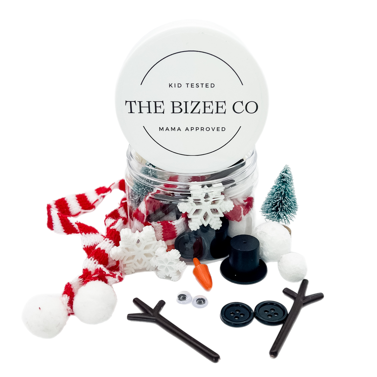 Snowman Bizee Jar