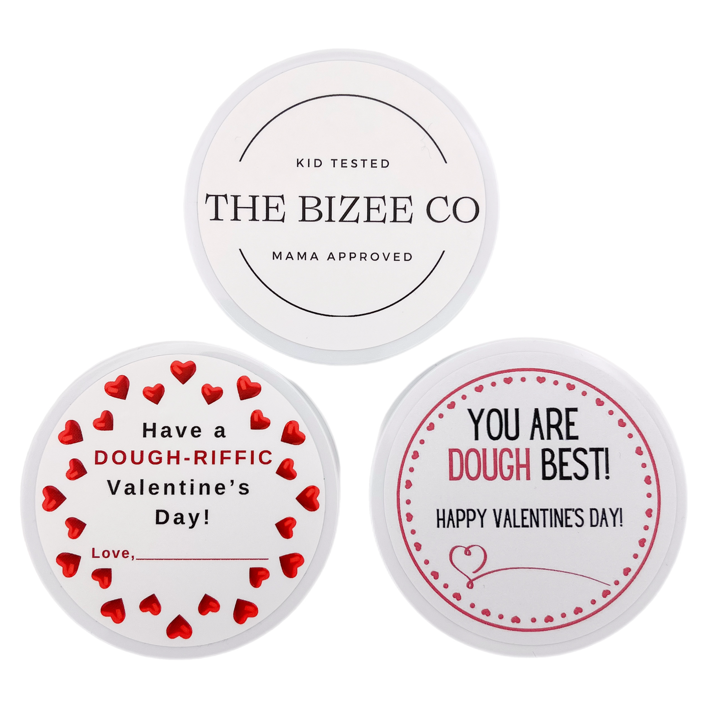 Love You Beary Much Valentine Bizee Jar
