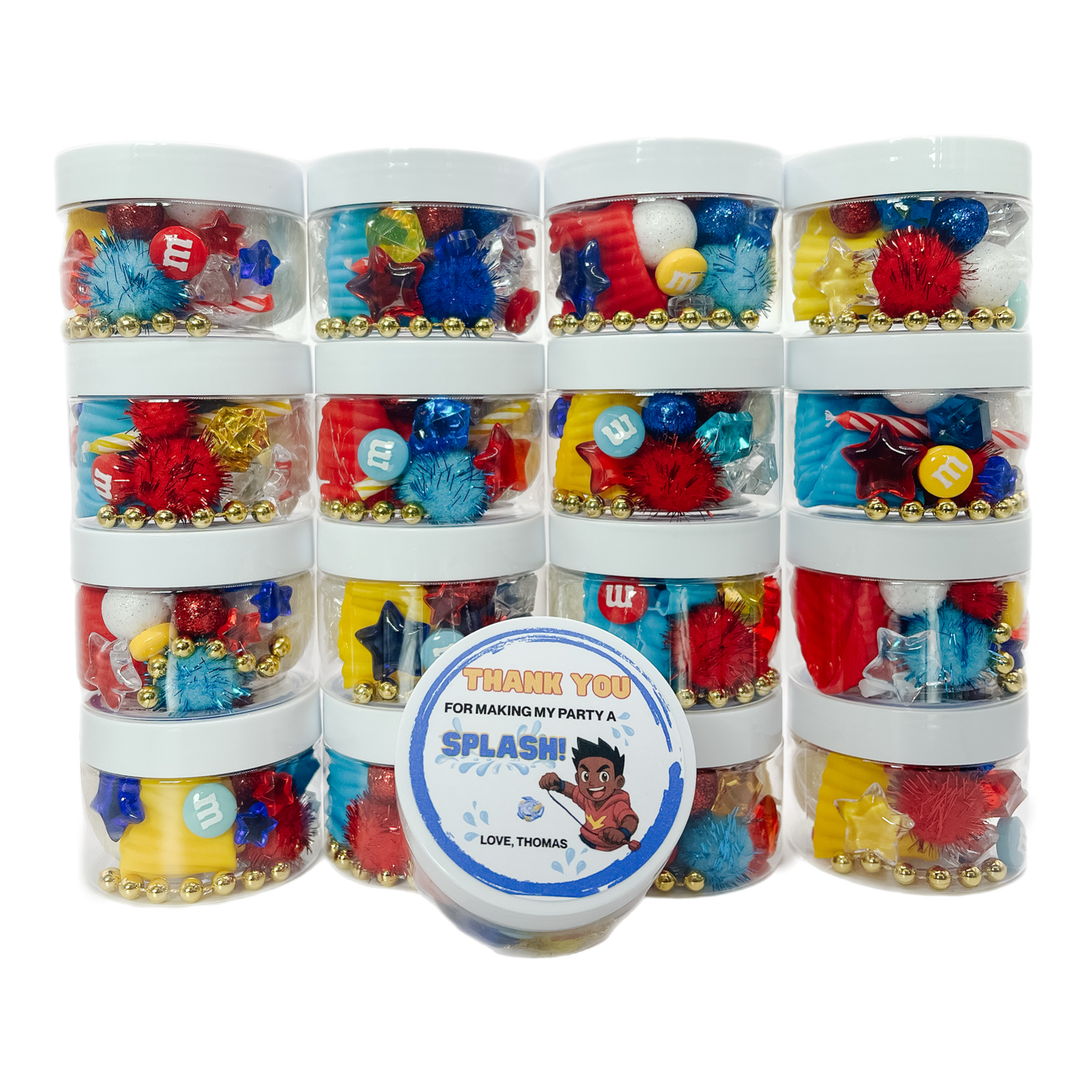 Birthday Cupcake Bizee Jar