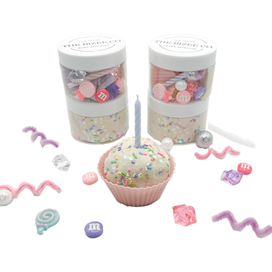 Birthday Cupcake Bizee Jar